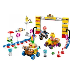 LEGO Klocki Super Mario 72036 Mario Kart - Zestaw Baby Peach i Grand Prix