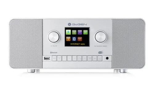 Radioodbiornik GoGEN IR 257 BTDAB Radio FM DAB+ Internetowe Czarny/Srebrny