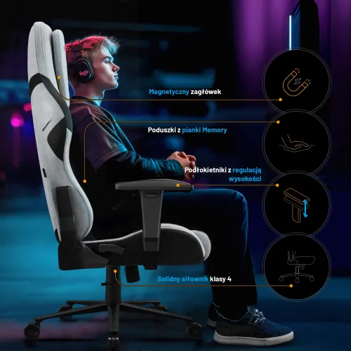 Fotel DIABLO CHAIRS X-One 2.0 Prime Szary