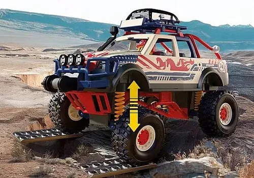 PLAYMOBIL 72061 Ciężarówka terenowa zestaw dla dzieci +4 lata