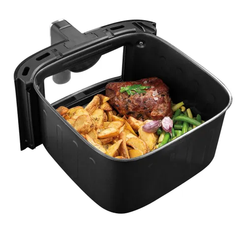 Air fryer Raven Frytkownica niskotłuszczowa EFN011 z funkcją mgiełki wodnej i olejowej 1800W 7l 8 programów automatycznych