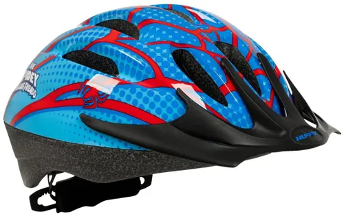 Kask rowerowy HUFFY Spidey i Super Kumple Niebiesko-czerwony dla Dzieci (rozmiar S/M)
