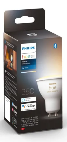 Inteligentna żarówka LED PHILIPS HUE 212610 GU10 4.3W