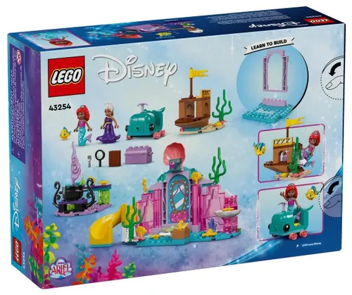 Конструктор LEGO Disney 43254 Хрустальный грот Ариэль