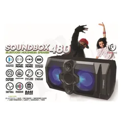 Rebeltec SoundBox 480 Hoparlörü Siyah (RBLGLO00037)