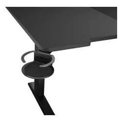 Biurko gamingowe narożne GENESIS Holm Modular 160 Czarny