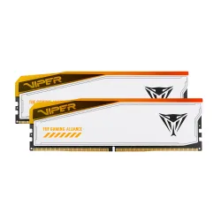 Pamięć RAM Patriot Viper Elite 5 RGB TUF Gaming Alliance DDR5 32GB (2 x 16GB) 6600 CL34 Biały