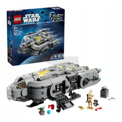 LEGO STAR WARS 75445 Mandalorian Grogu Anzellański statek, zestaw klocków