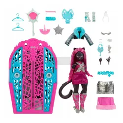 LALKA MONSTER HIGH STRASZYSEKRETY TAJEMNICE HOLLYDUCH Catty Noir JBG82