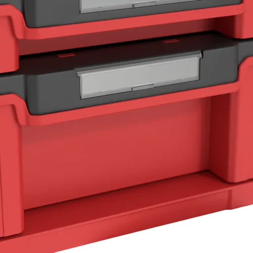 Skrzynka narzędziowa QBRICK System Prime Drawer 3 Toolbox Expert Red Ultra HD