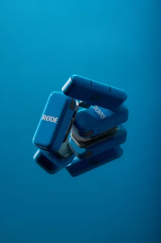 System bezprzewodowy RODE Wireless Micro USB-C Dookólny Niebieski