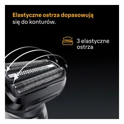 Golarka BRAUN Seria 5 52-N7200CC Na mokro i sucho