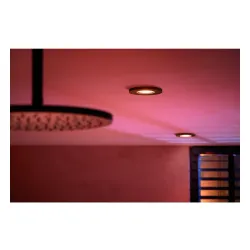 Oświetlenie punktowe Philips Hue White and Color Ambiance Xamento 3szt. Czarny