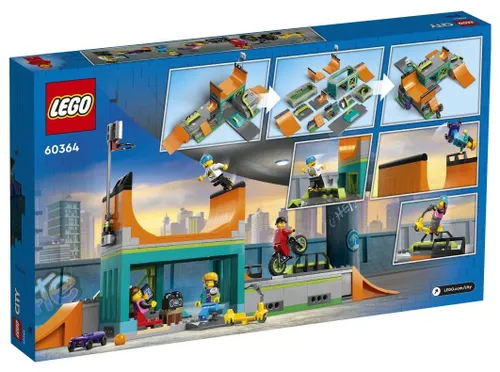 LEGO City 60364 sokak kaykay Parkı