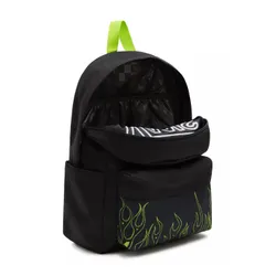 Çocuk Sırt Çantası Vans Yeni Skool 20 l-siyah / Kireç Yeşili