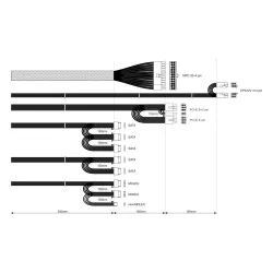 Zasilacz Akyga Black Edition AK-B1-700BE 700W Czarny