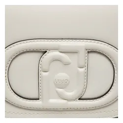 Liu Jo Ecs M Geantă crossbody AA4143 E0077 Alb