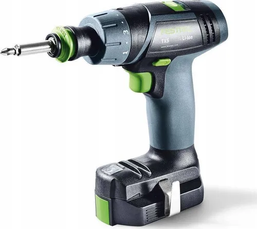 Festool TXS 2.6-Set 10.8 V 2 x 2.6 Ah Şarj Edilebilir Pil