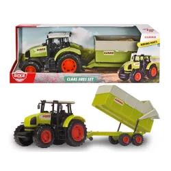 Traktor DICKIE TOYS Farm Claas Ares z przyczepą 203739000