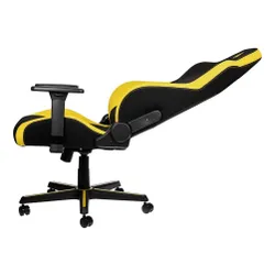 Fotel Nitro Concepts S300 Astral Yellow Gamingowy do 135kg Tkanina Czarno-żółty