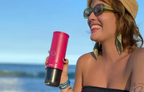 Капсульная кофемашина OUTIN Nano, красный