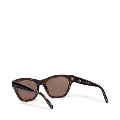 Okulary przeciwsłoneczne Vogue 0VO5445S W65673 Dark Havana/Dark Brown - Rozmiar (EU) 51