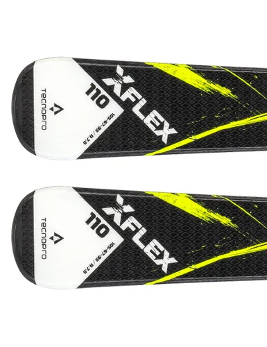 Powystawowe narty dziecięce TECNOPRO XT TEAM + wiązanie TECNOPRO NTC 4.5 - Długość (cm) - 110