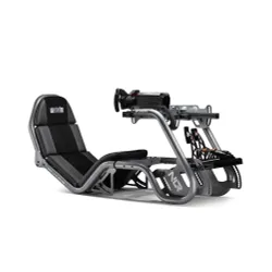 Fotel Next Level Racing NLR-R002 F-GT Pro Formula And Gt Racing Simulator Cockpit Grey Edition Wyścigowy do 150kg Skóra ECO