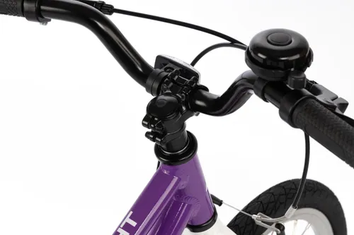 Rower dziecięcy KARBON Superlight Automatic 18 cali dla chłopca Fioletowy