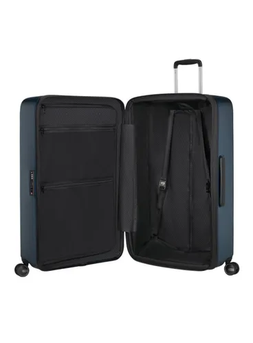 Walizka duża poszerzana Samsonite Fyrm EXP - steel blue