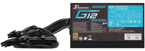 Zasilacz SEASONIC G12 GM-850 850W 80 Plus Gold