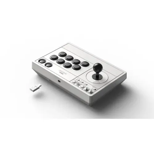 Kontroler 8BitDo Arcade Stick do PC Xbox Series X/S, Xbox One Bezprzewodowy/Przewodowy Biały