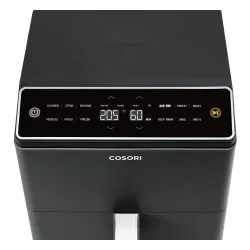 Frytkownica beztłuszczowa Cosori Dual Blaze 1700W 6,4l Aplikacja mobilna Szary