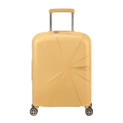 Walizka mała poszerzana American Tourister StarVibe - metallic banana