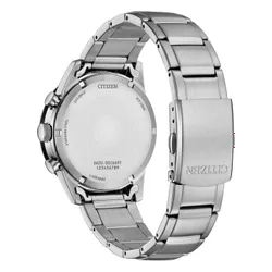 Zegarek CITIZEN Eco-Drive Modern Chrono CA4624-56L Srebrny