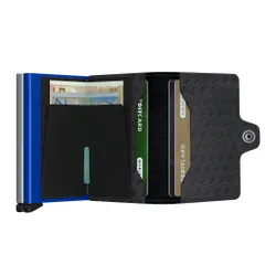 RFID Cep Cüzdanı Twinwallet Gizli Optik-titanyum / mavi