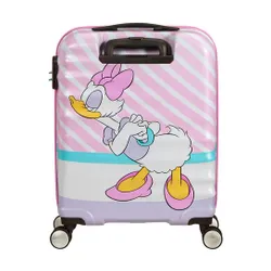 Walizka kabinowa American Tourister Wavebreaker Disney - Daisy pink kiss