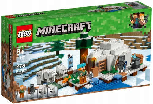 Lego 21142 Minecraft - Igloo niedźwiedzia polarnego