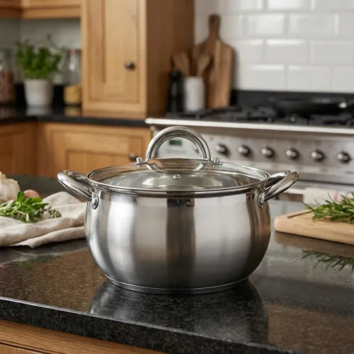 Garnek ze stali nierdzewnej z pokrywką TADAR MARTYNIKA 2,6 l