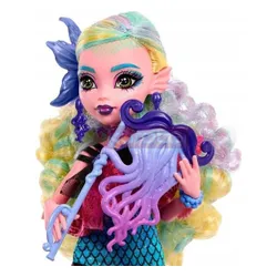 MONSTER BALL LALKA MONSTER HIGH LAGOONA BLUE lalka w imprezowym stroju HNF71