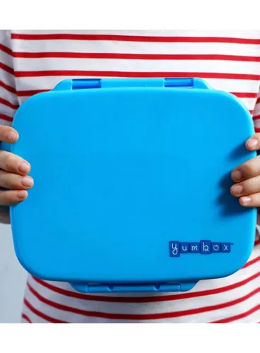 Lunchbox głęboki 5-komorowy Yumbox Go Bento Box - Miami blue