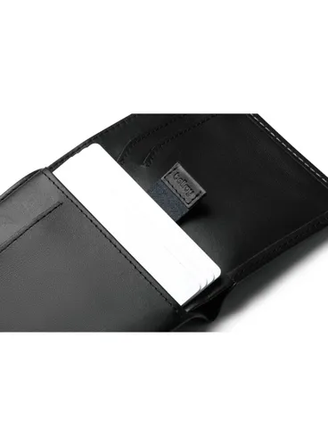 Кожаный кошелек Bellroy Note Sleeve RFID - черный