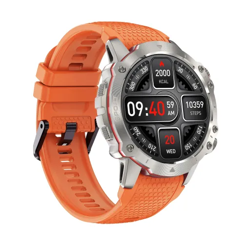 Smartwatch Kiano Watch Sport Srebrny