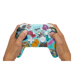 Pad PowerA Enhanced Fortnite Sticker Mania do Nintendo Switch Bezprzewodowy