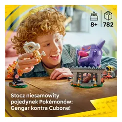 LEGO 72166 Pokémon SMART Play Cubone i Gengar — upiorne starcie