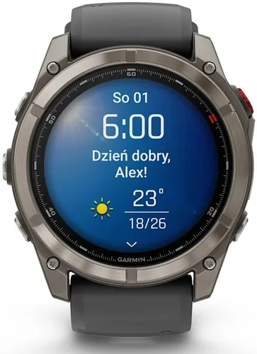 Zegarek sportowy GARMIN Fenix 8 Pro 51mm Czarny
