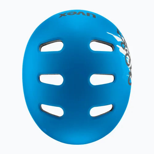 Kask dziecięcy UVEX Kid 4 Style super hero blue matt