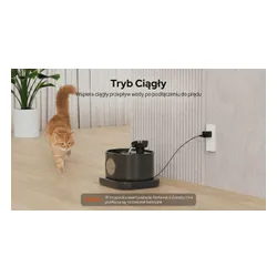 Poidełko bezprzewodowe fontanna dla kota i psa z czujnikiem ruchu SAVE B-9