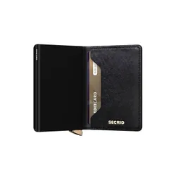 Кошелек Secrid Premium Slimwallet Emboss Diamond RFID - черный