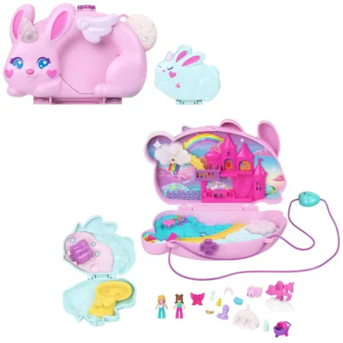 Lalka POLLY POCKET Kompaktowa torebka Króliczki Baśniowe Królestwo JFT88